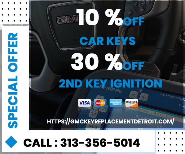 GMC Key Replacement Detroit offer